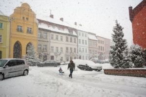 Fot. Studio A Gniew zimą - plac Grunwaldzki