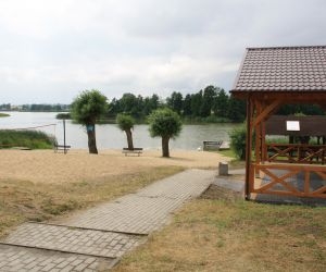 Lake in Półwieś