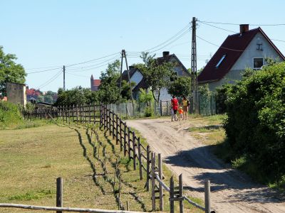 Widok na część Nicponi zwaną Nowym Dworem