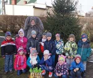 Zając w gniewskim przedszkolu