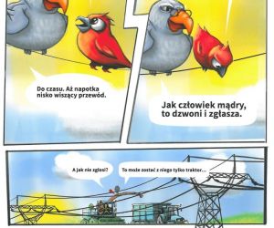 Promowanie bezpiecznych zachowań w pobliżu linii przesyłowych najwyższych napięć