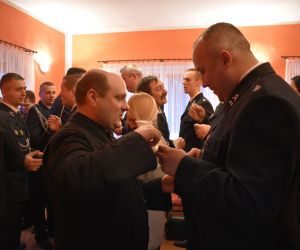 Spotkanie opłatkowe strażaków z gminy Gniew