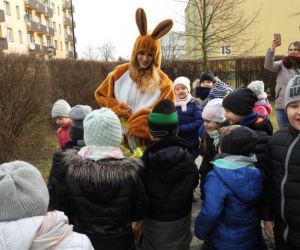 Zajączek odwiedził gniewskie przedszkole