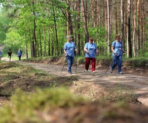 VI Ogólnopolski Marsz Nordic Walking Studentów UTW