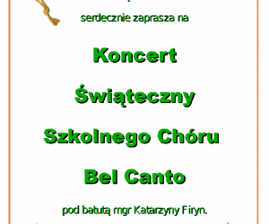 Koncert kolęd chóru Bel Canto