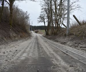 Duży projekt - modernizacja drogi na Bielice w Rakowcu
