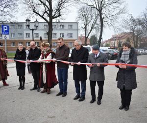 Przecięcie wstęgi - zakończenie inwestycji przebudowy ul. Sobieskiego