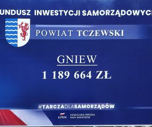 1 189 664 złotych dla gniewskiego samorządu