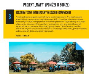 Rodzinny festyn integracyjny w Kolonii Ostrowickiej