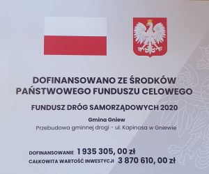 Gmina Gniew zdobyła prawie dwa miliony złotych na realizację zadania.