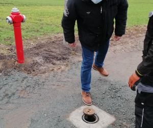 Rozbudowa sieci wodociągowej w miejscowości Piaseckie Pole - odbiór robót