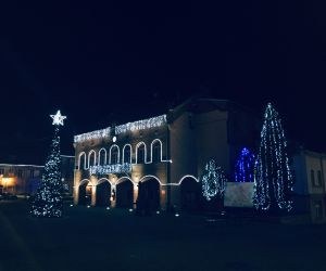 Świąteczne dekoracje w mieście