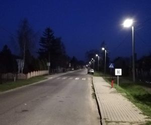 Wymiana oświetlenia na lampy LED na Nizinie Walichnowskiej