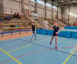 Turniej Badmintona  „Rodzinne Rakiety” z CK Gniew