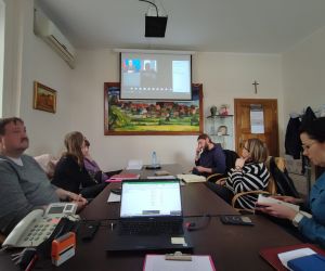 Posiedzenie Gminnego Zespołu Zarządzania Kryzysowego w związku z sytuacją na Ukrainie i udział w telekonferencji MRiPS