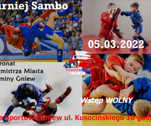 Plakat Turniej Sambo