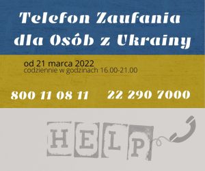 Telefon Zaufania dla Osób z Ukrainy