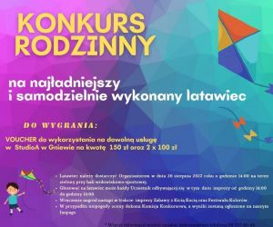 Rodzinny konkurs na najładniejszy latawiec