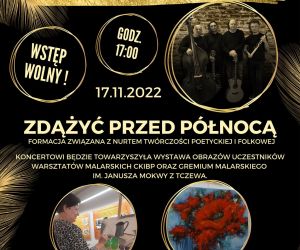 Plakat "Zdążyć przed północą"