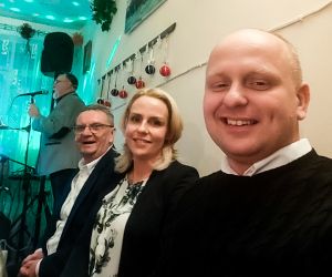 spotkanie wigilijne w Klubie Seniora