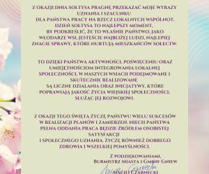 Życzenia na Dzień Sołtysa