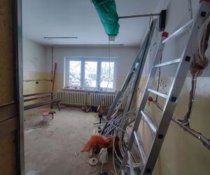 Remont w ośrodku zdrowia w Opaleniu