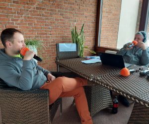 Łukasz Ogonowski w audycji Polskiego Radia Jedynka "Jedyne takie miejsce"