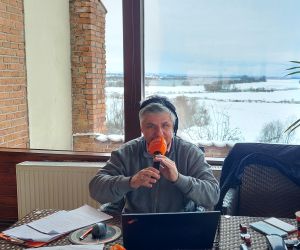 Roman Czejarek redaktor Polskiego Radia Jedynka"Jedyne takie miejsce"