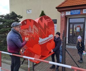 Serce na nakrętki w Polskim Gronowie