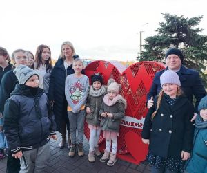 Serce na nakrętki w Polskim Gronowie