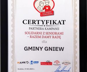 Certyfikat Gmina Gniew
