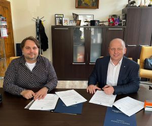 podpisanie umowy z wykonawca projektu