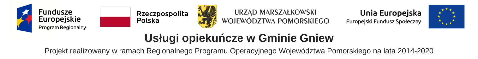 Usługi opiekuńcze w Gminie Gniew