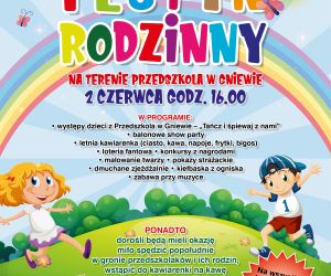 plakat festynu rodzinnego