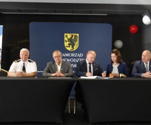 Podpisanie umów OSP