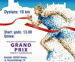 IX Bieg Gniewski - plakat