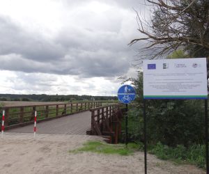 Przebudowa mostku na Wierzycy