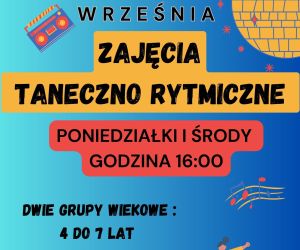 Zajęcia taneczno-rytmiczne