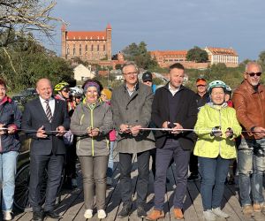 Oficjalne otwarcie mostku na Wierzycy 