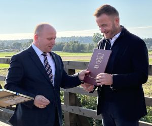 Oficjalne otwarcie mostku na Wierzycy 
