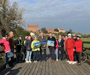 Oficjalne otwarcie mostku na Wierzycy 