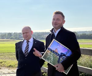 Oficjalne otwarcie mostku na Wierzycy 