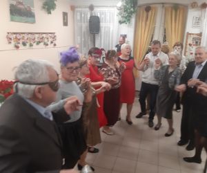 Spotkanie karnawałowe w Klubie Seniora "Wesoła Jesień"
