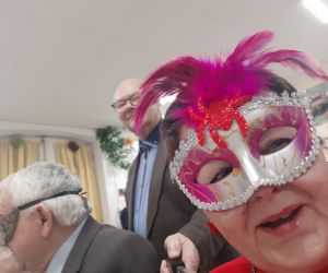 Spotkanie karnawałowe w Klubie Seniora "Wesoła Jesień"