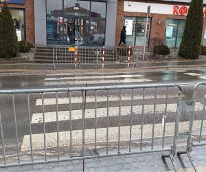 likwidacja przejścia dla pieszych