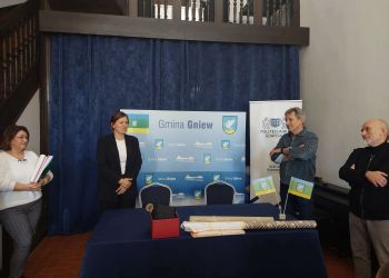 powitanie przez zastępcę burmistrza Joannę Kamińską