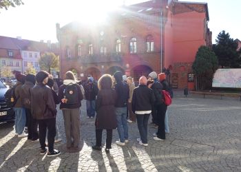 studenci Politechniki Gdańskiej w Gniewie