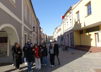 studenci Politechniki Gdańskiej w Gniewie
