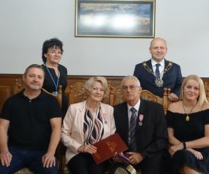 Państwo Gabriela i Czesław Gładykowscy