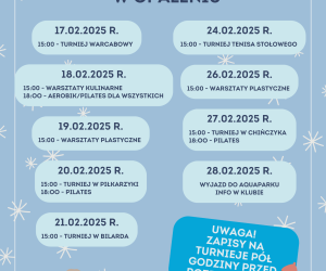Ferie zimowe w Opaleniu